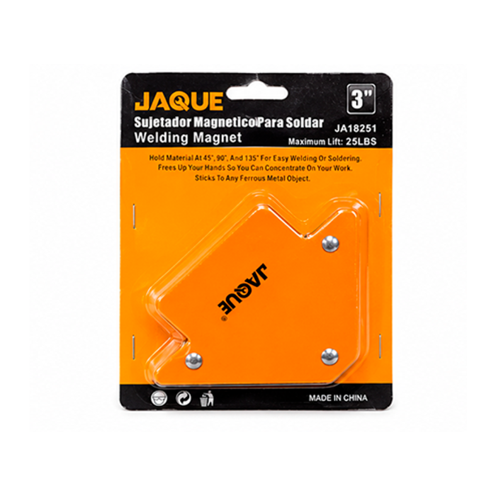ESCUADRA PARA SOLDAR MAGNETICA 3¨ JAQUE