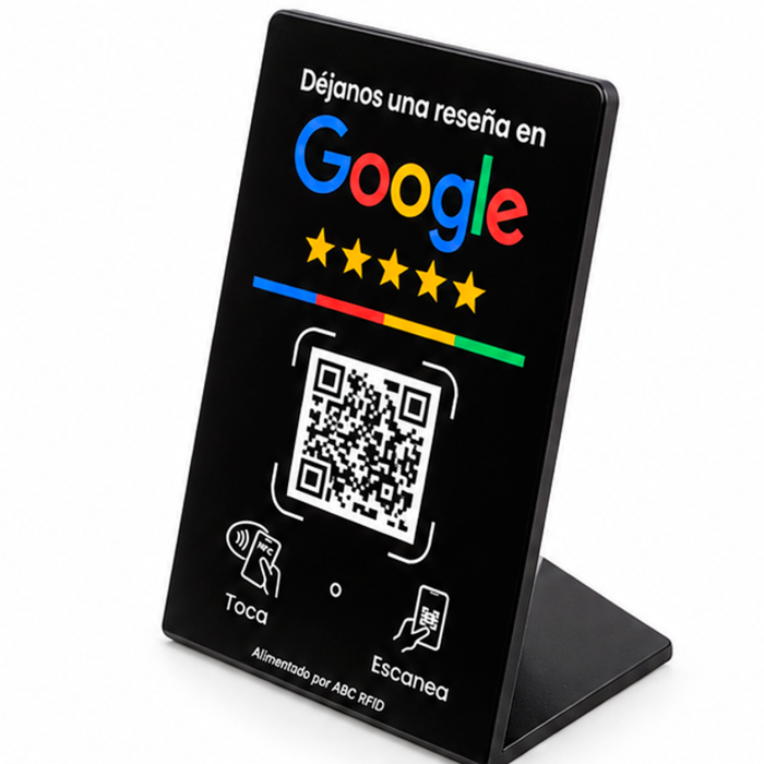 Soporte NFC para reseñas de Google